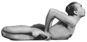 posture grenouille yoga 