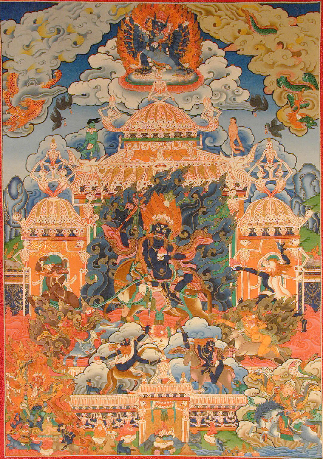 Lha Mo-Dharmapalas-tibet-yidam