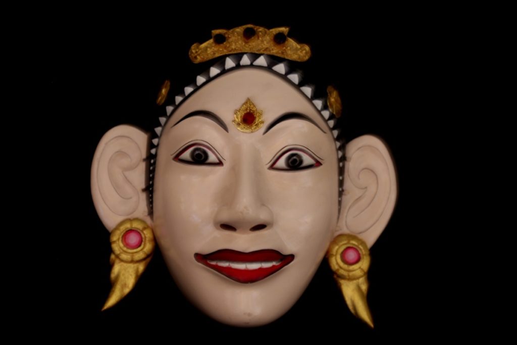 Topeng - Masque de Galuh - Mes Indes Galantes