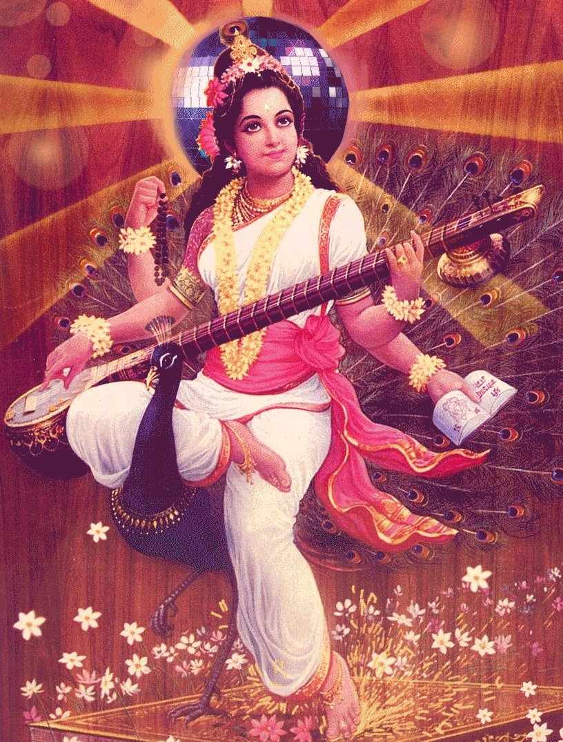 déesse Saraswati achat artiste 