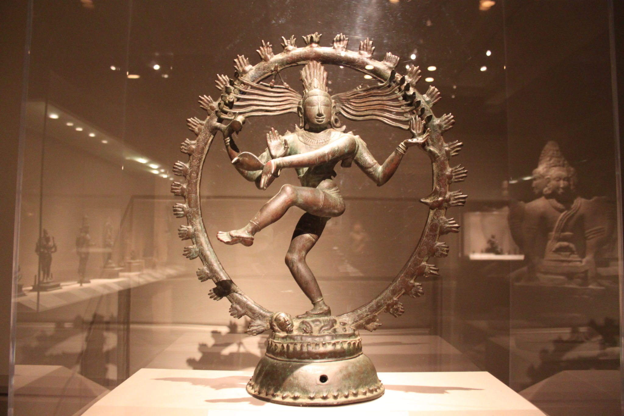 statue shiva bronze 