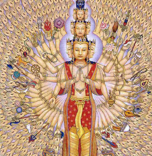 Avalokiteshvara à 1000 bras Mes Indes Galantes Boutique
